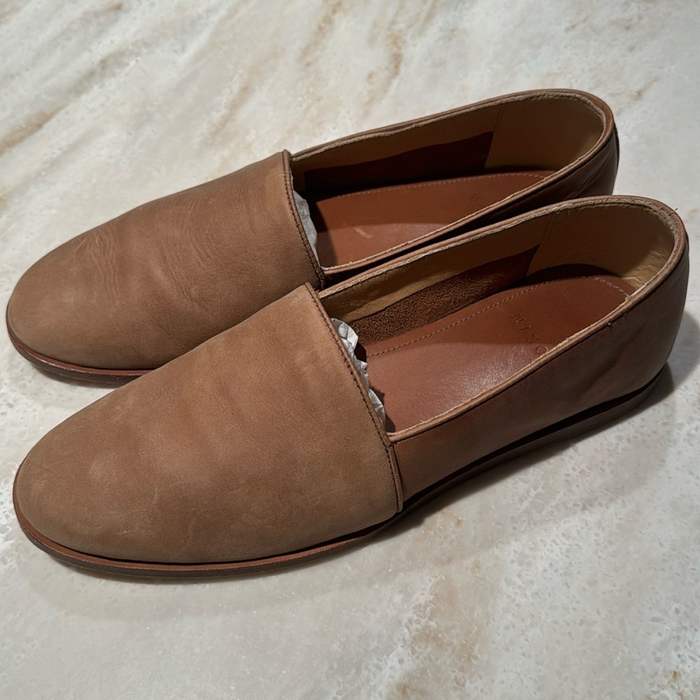 Nisolo Brown Leather Loafers